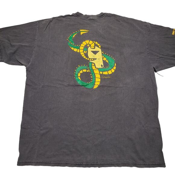 Vtg Afghanistan USA Army Operation Anaconda T-Shirt War 2002 Fort Faught Mens XL - Picture 1 of 11